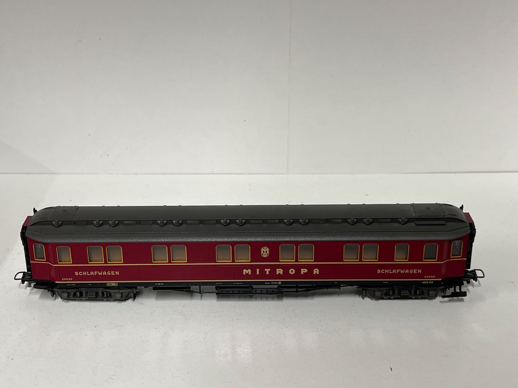 Märklin Modellini di ferrovie: Märklin Mitropa    H0 AC – Difettoso da Geroldswil venduto da TopTrain54 1