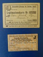 1917/18, Zusatz-Brotkarte u.Legitimationskarte Kanton Luzern
