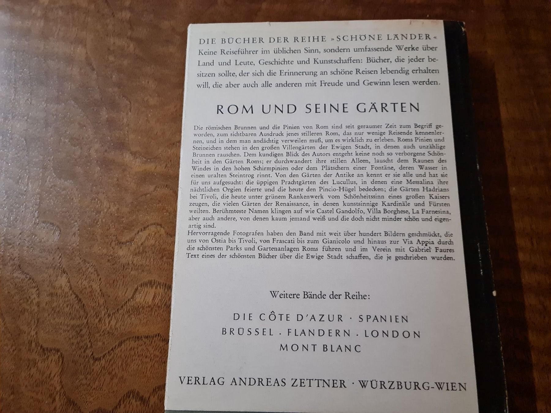 Bücher: Rom und seine Gärten – Gebraucht aus Erstfeld von Mario_boe0 3