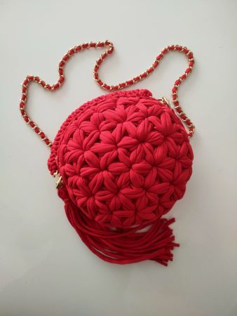 Handgefertigte Häkeltasche