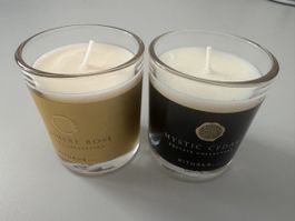 Rituals Luxury Candle Set Cashmere Rose + Mystic Cedar a 60g