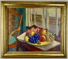 Schönes Stillleben des Schweizer Malers Otto Meister
