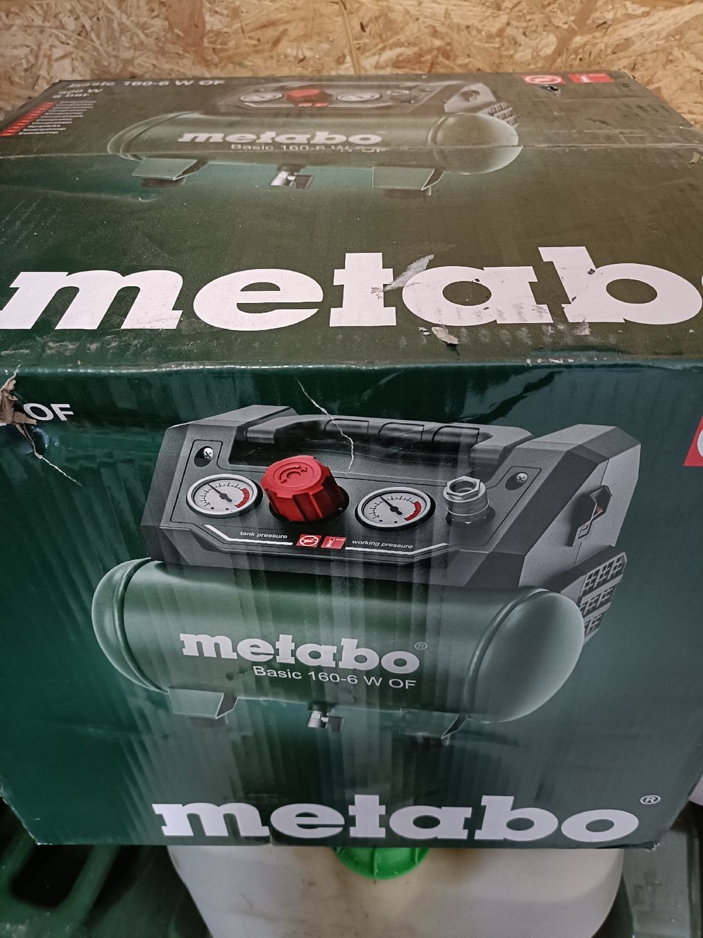 Metabo Compressori: Metabo Basic 160-6 W OF – Nuovo e nell'imballaggio originale da Domat ems venduto da Marika2213 1