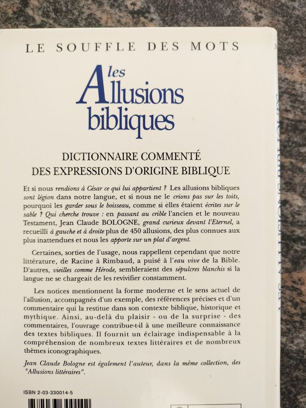 Bücher: Les Allusions Bibliques Dictionnaire Expressions – Gebraucht aus Cortaillod von rozinna 2