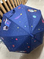 Kinderregenschirm Weltraum-Design, neu mit Etikett