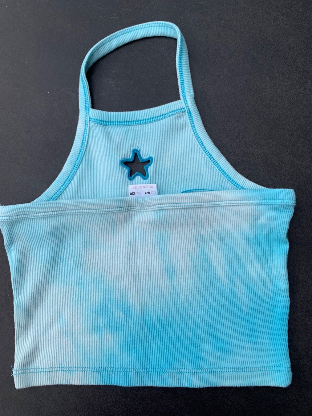 Zara Camicette, T-shirt & Top: 2 Tops, Gr. 120/122, gestreift und uni – Usato da Wiesendangen venduto da Babalegi 3