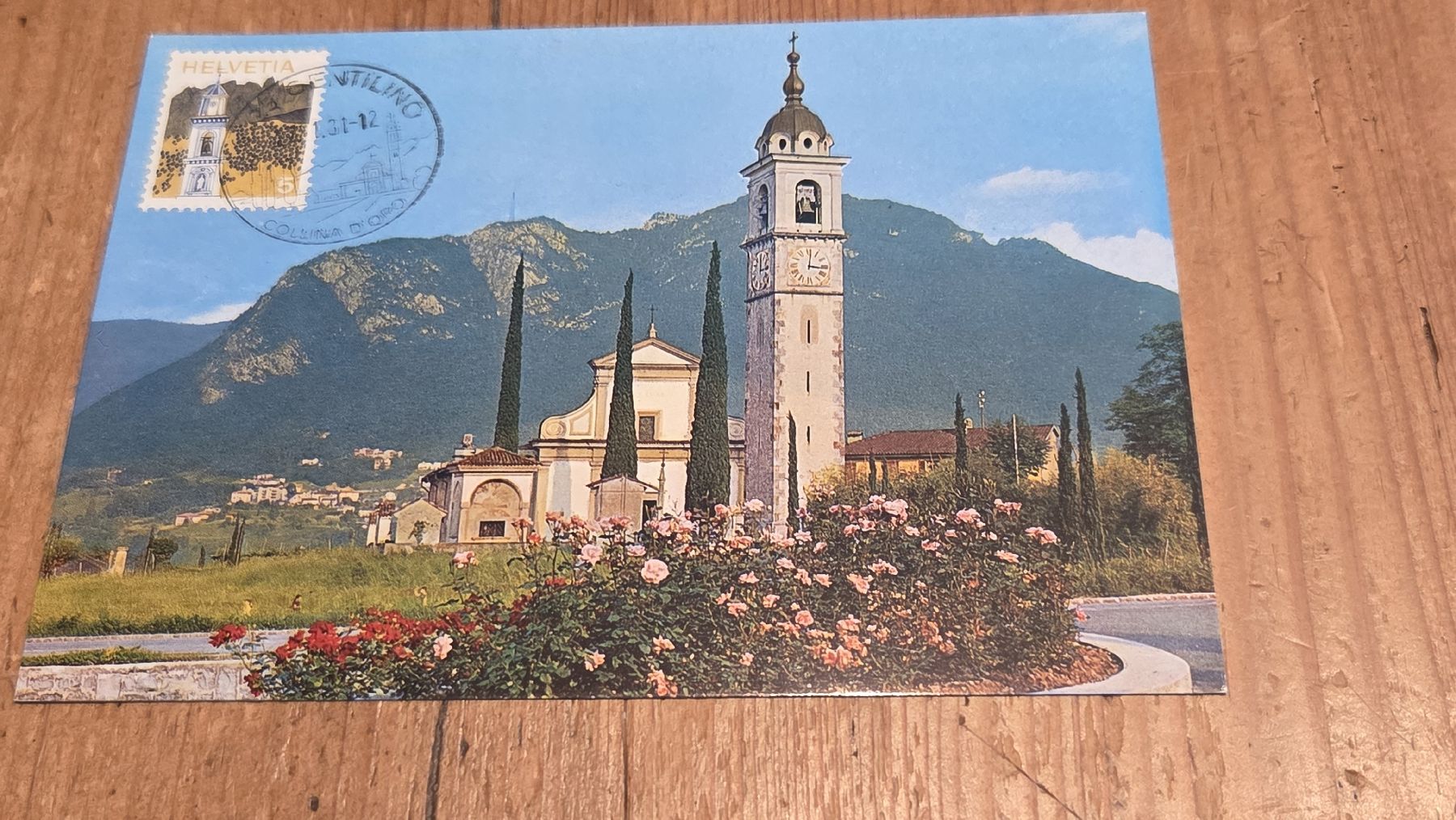 Tutti i francobolli: Maximiumkarten Chiesa Di Abbondio – Usato da Arni AG venduto da Moth68