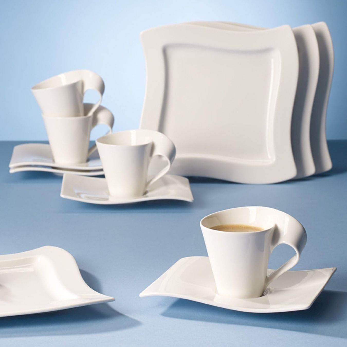 Geschirr: Villeroy&Boch Kaffee-Set 12tlg. NEW WAVE – Neu und originalverpackt aus Bottighofen von zaap 5