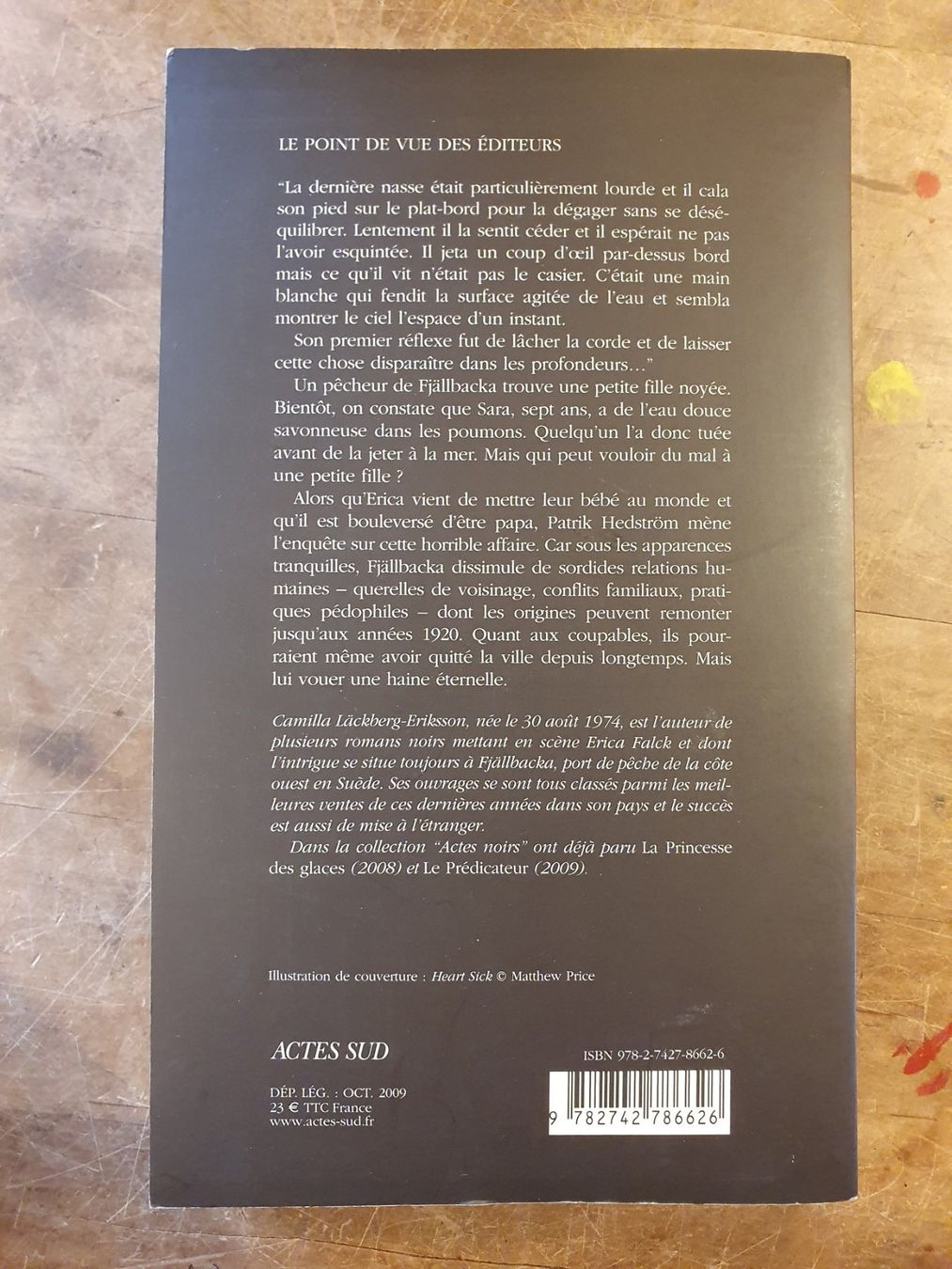 Libri: Le Tailleur de pierre - Camilla Läckeberg - Actes – Usato da Zürich venduto da loosebone 5