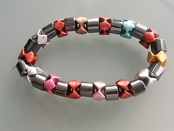 Bracciali & Braccialetti: Armband multicolor elastisch – Nuovo (secondo la descrizione) da Alpnachstad venduto da perlengaby 2