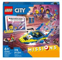 LEGO City Detektivmissionen der Wasserpolizei (60355)