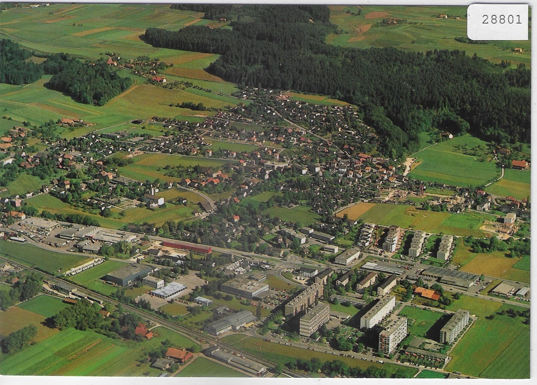 Cartoline postali: Flugaufnahme Bellach SO – Usato da Ettingen venduto da Kartenplanet
