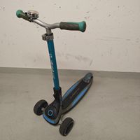 Globber Master Scooter (3 Rollen) Blau/Grau – Bis 50 kg
