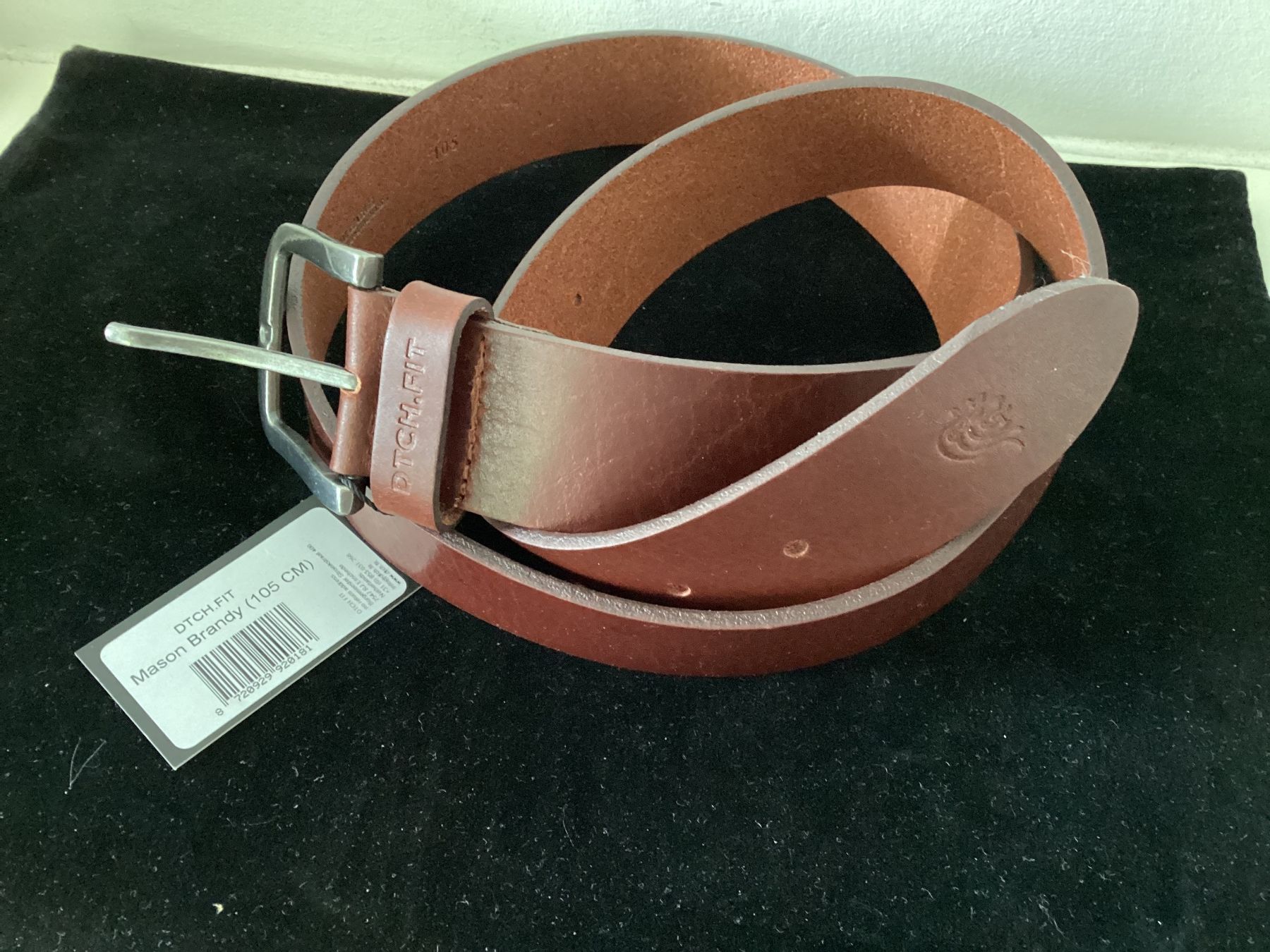 Cinture: Dtch.Fit, Herrengürtel, 105 cm – Nuovo e nell'imballaggio originale da Salenstein venduto da Esprit57 2