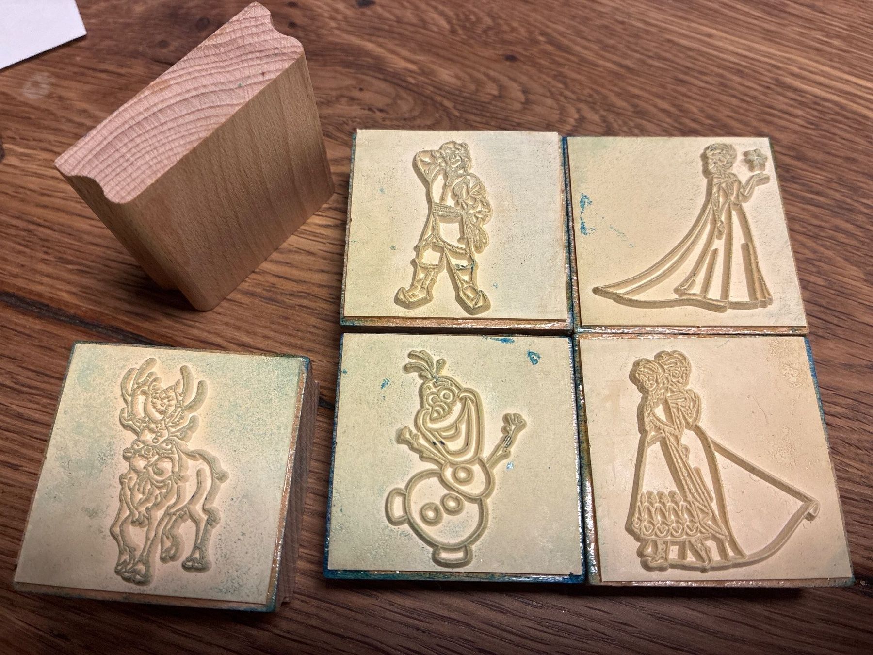Stempel: 6 Stempel Elsa - Eiskönigin – Gebraucht aus Guntershausen von Gloominati 1