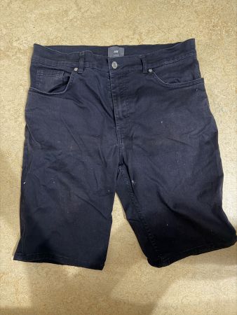 Blaue H&M Herren-Shorts, Gr. 31, Slim Fit