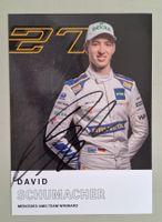 (LG) Autogrammkarte David Schumacher Mercedes Winward Motor