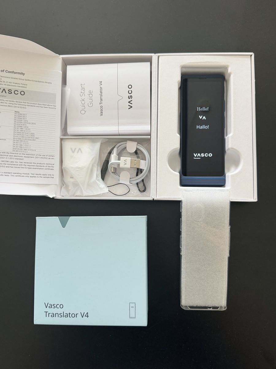 Enregistreurs: Vasco V4 Translator – Neuf (Voir description) à Zürich par d-ron 2