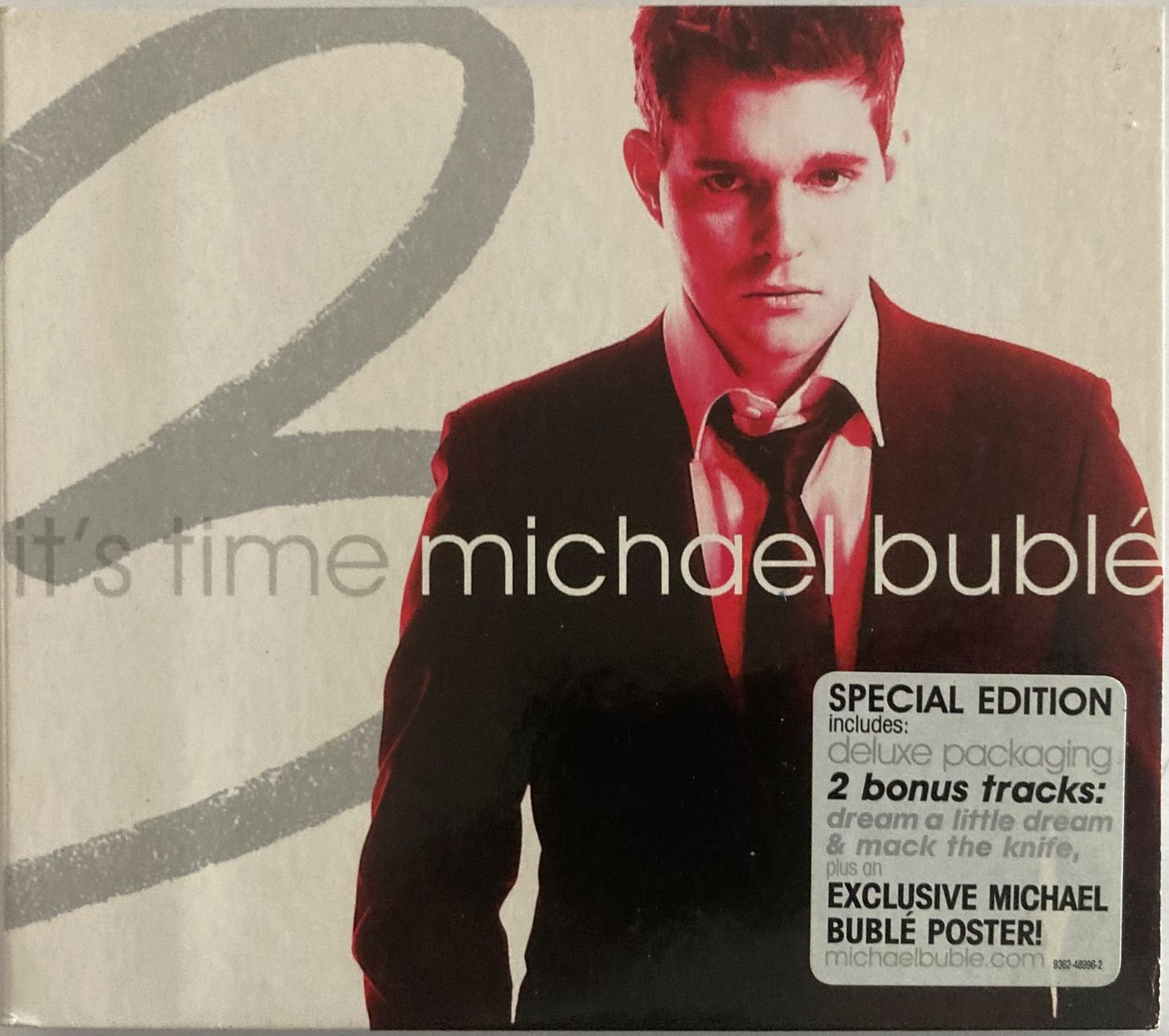 CDs: MICHAEL BUBLÉ - IT'S TIME – D'occasion à Poliez-Pittet par Newtown-Records