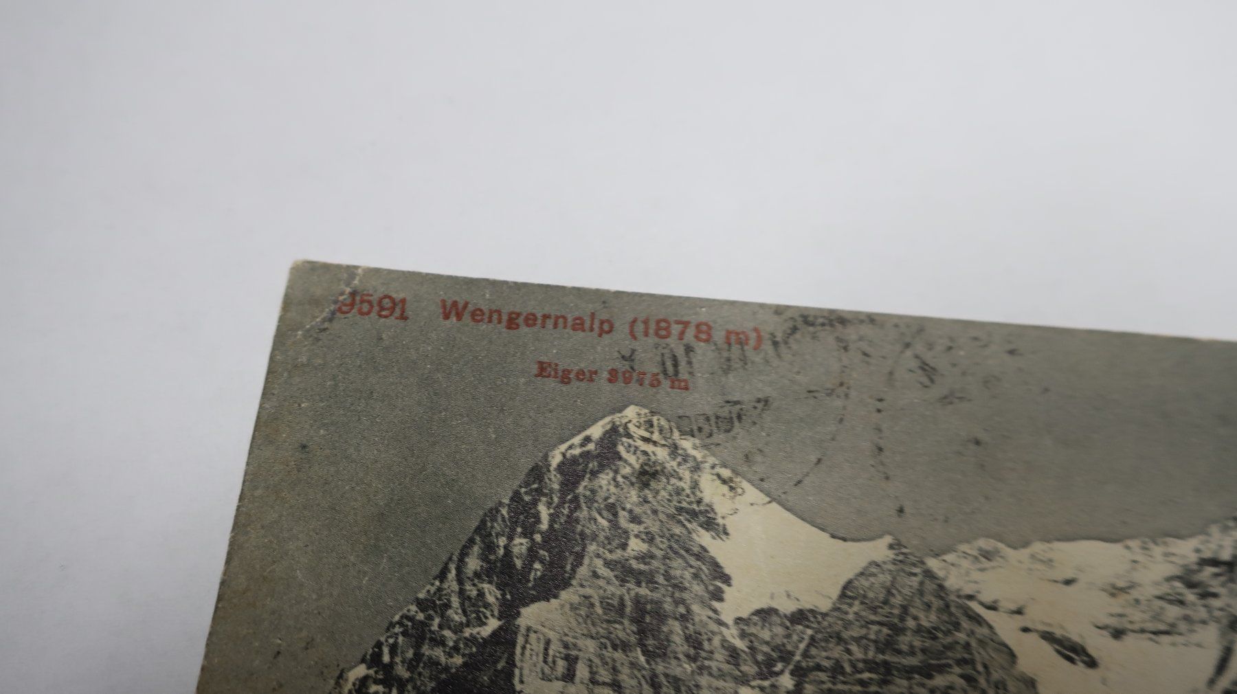 Cartoline postali: Wengernalp Eiger Mönch 1910 – Usato da Cormoret venduto da Pascalll2001 2