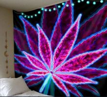 Fahne Goa Psy Hanfblatt 95x73cm