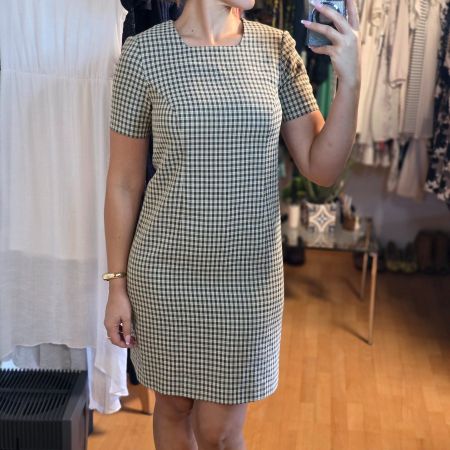 Vintage Etuikleid kariert Gr. M Business Elegant