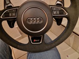 Audi RS6 Lenkrad  Alcantara  Carbon