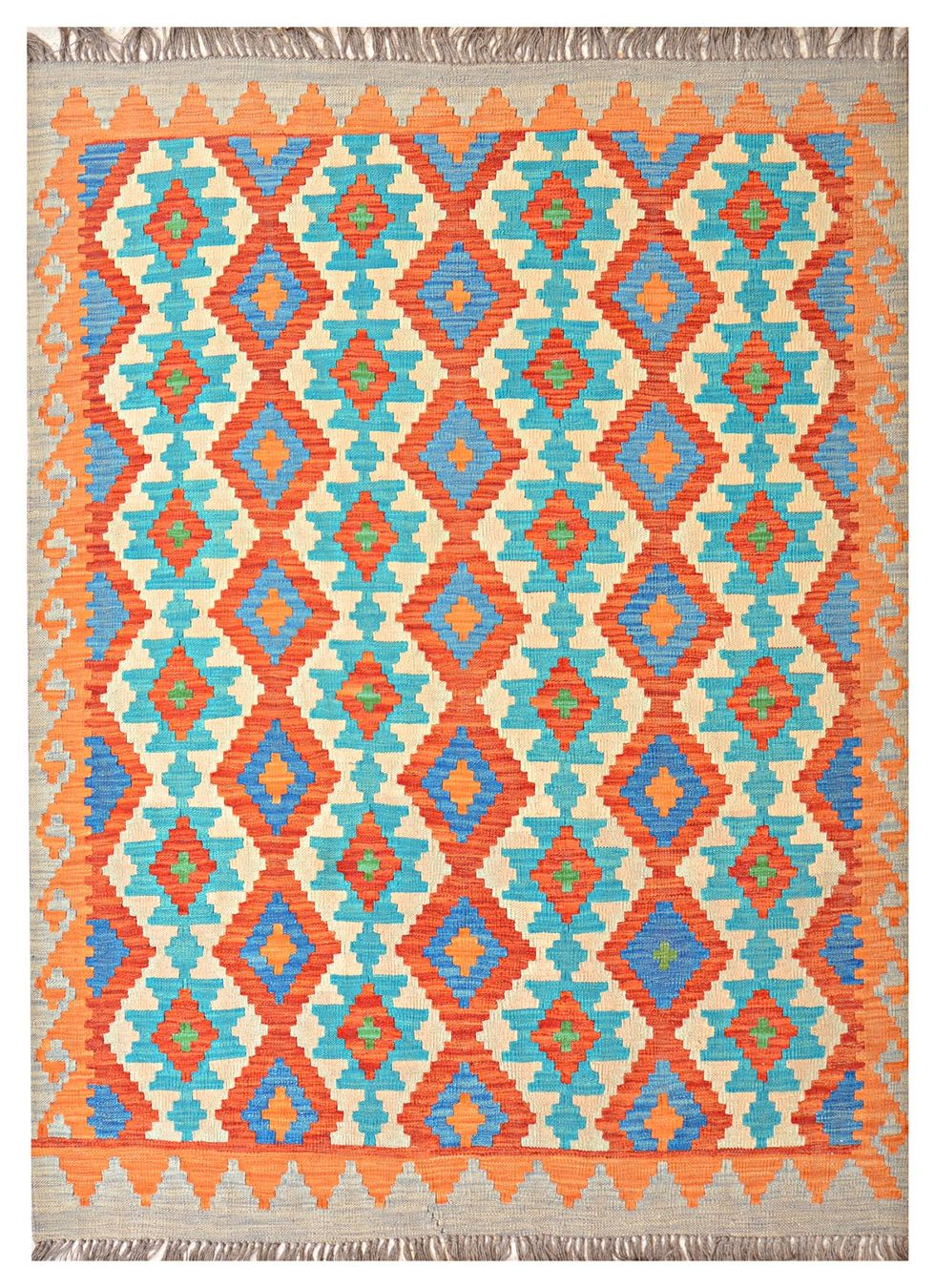 Kelim Tappeti: Oriente Kelim Teppich 150x200 Cm – Nuovo e nell'imballaggio originale da Lahore venduto da Fairways79 3