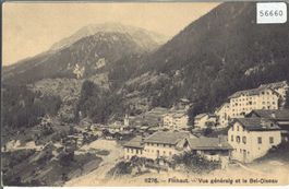Finhaut - Vue generale et le Bel-Oiseau