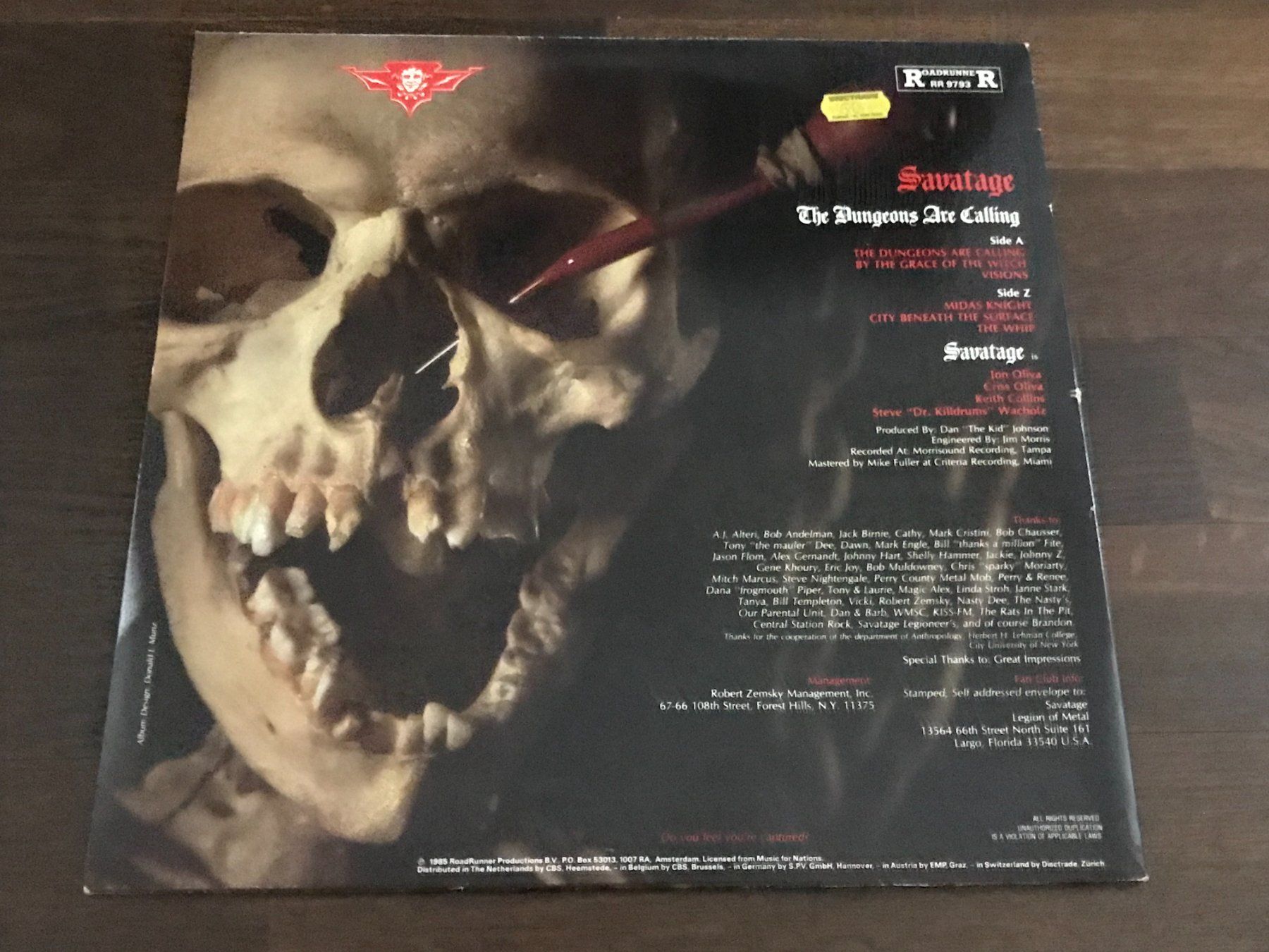 Dischi in vinile: SAVATAGE - The Dungeons Are Calling – Usato da Buchs AG venduto da Archie 1