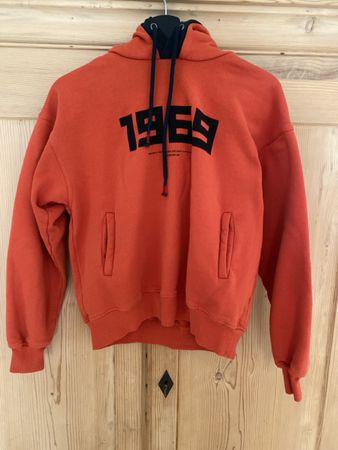 Thinking Mu Hoodie, Orange, Gr. S, Top Zustand!