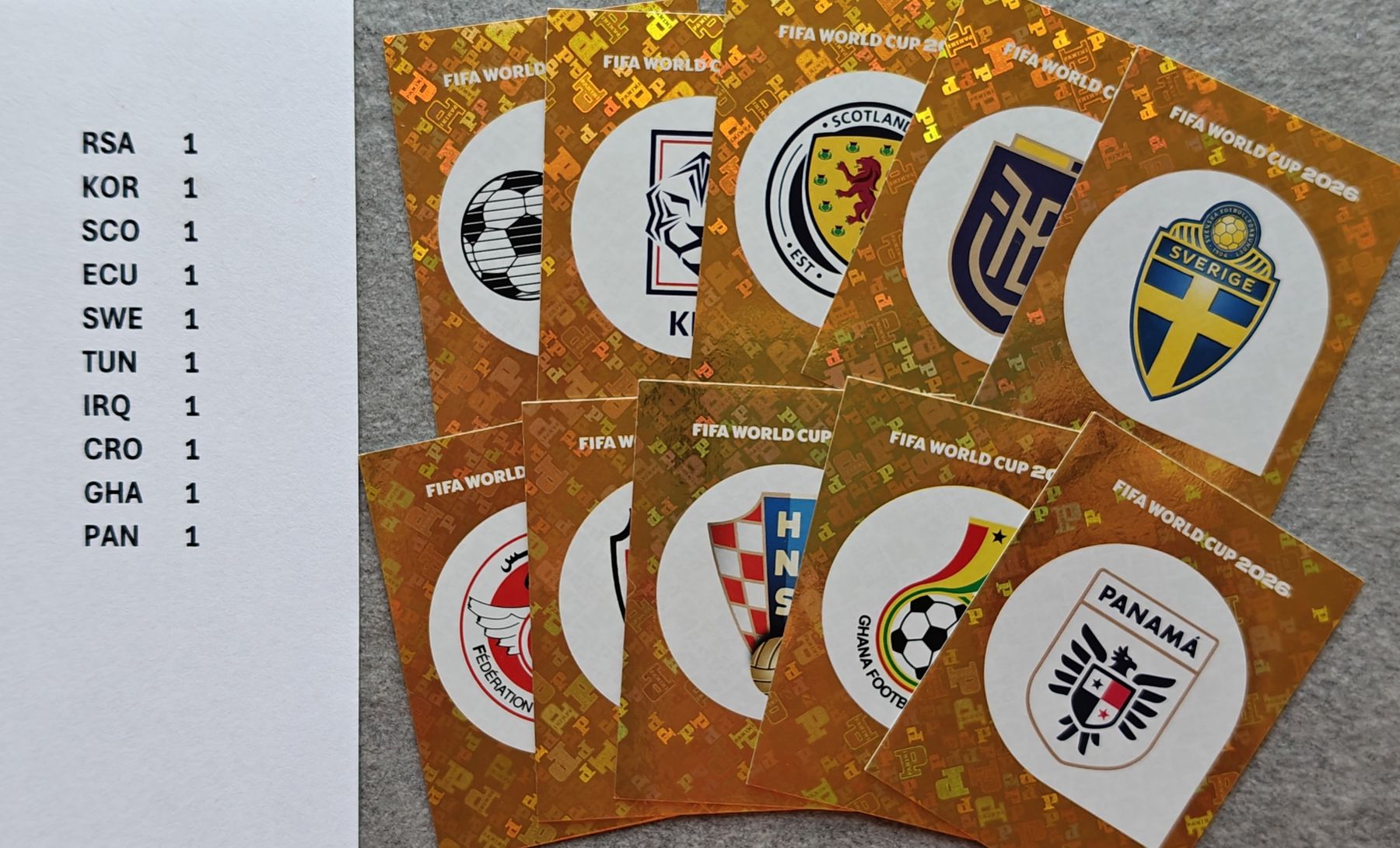 Panini Carte collezionabili: panini 2026 – Nuovo (secondo la descrizione) da Fontenais venduto da Tigrou_81 2