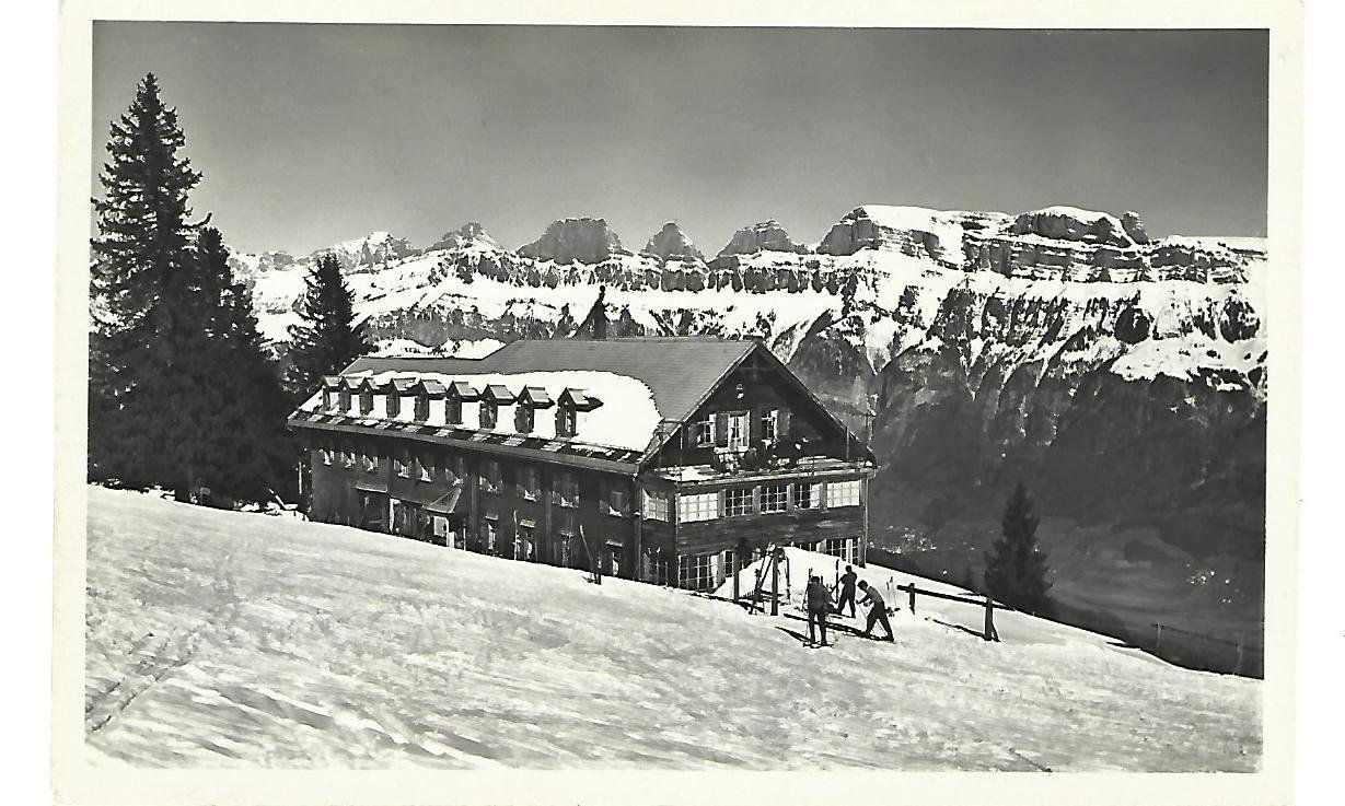 Cartoline postali: Kurhaus Schönhalden ob Flums – Usato da Wetzikon ZH venduto da Brulu100