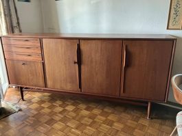 Sideboard Holz Vintage ca. 60er Jahre
