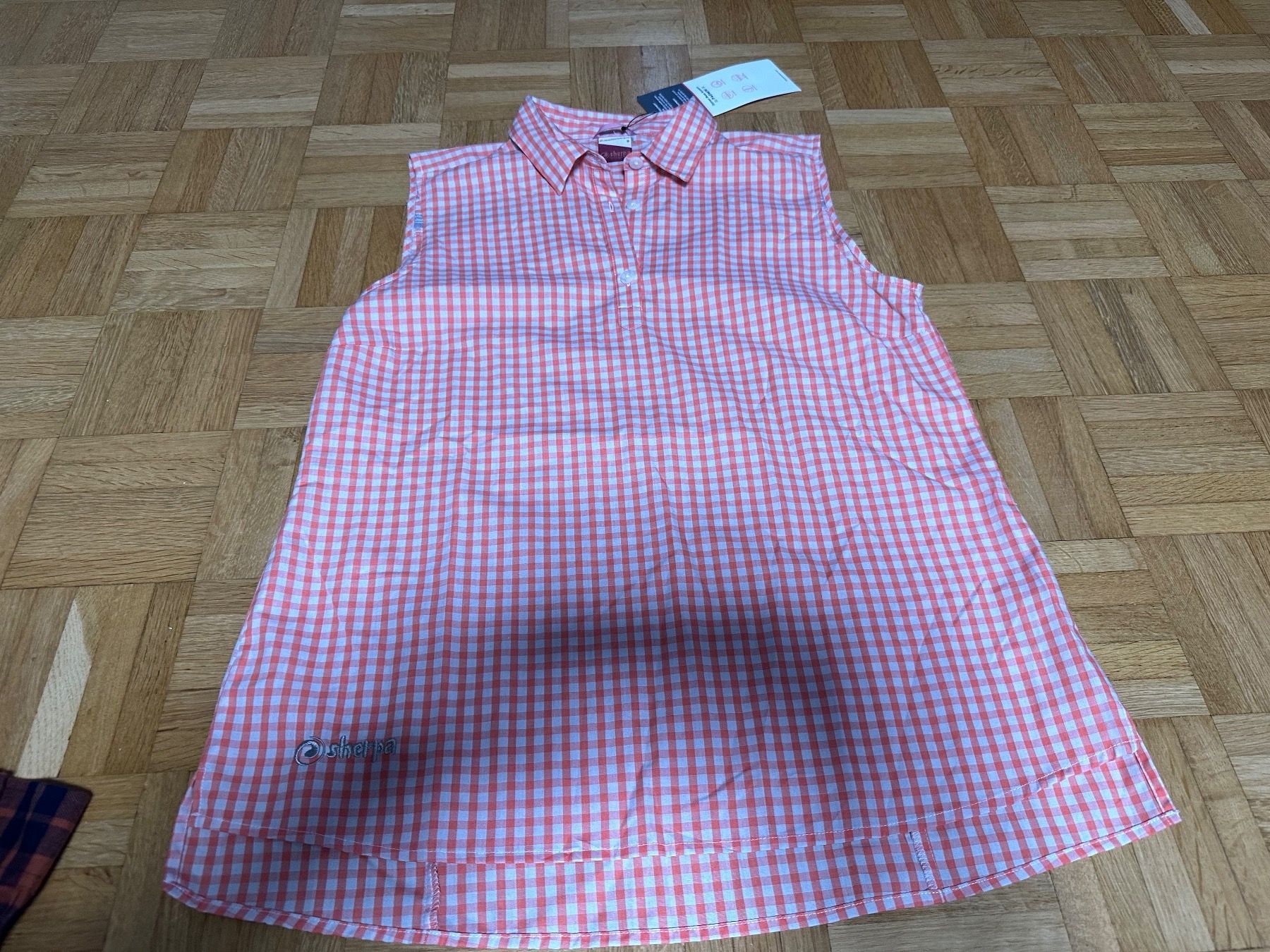 Sherpa Camicette: Sherpa Padmini Damen Bluse Kurzarm, S – Nuovo e nell'imballaggio originale da Neuchatel venduto da feta_ze