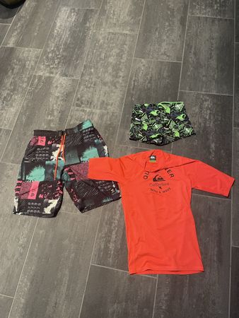 Kinder Badehose und Shirt