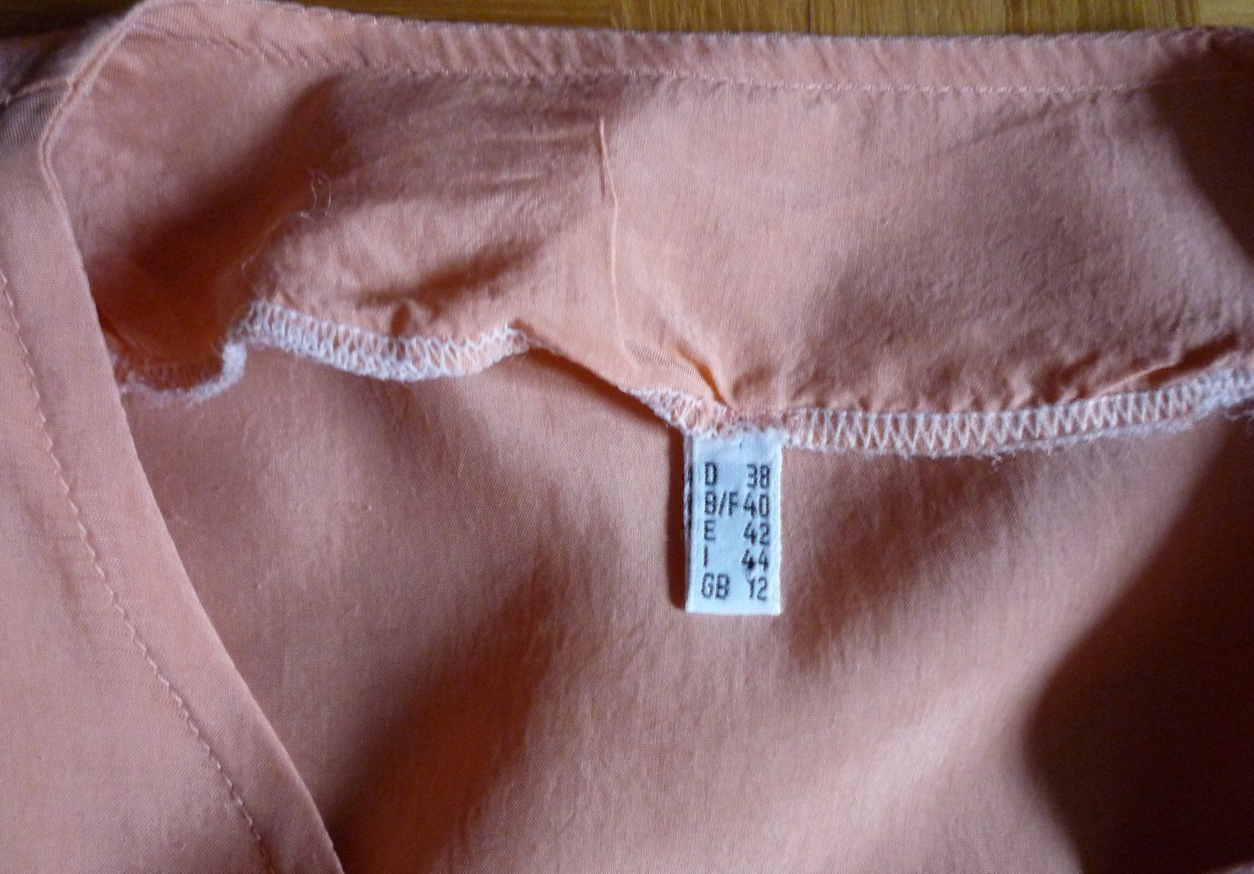 Camicette: Bluse, kurz Arm, orange – Usato da Rafz venduto da Sonnenblume305 2