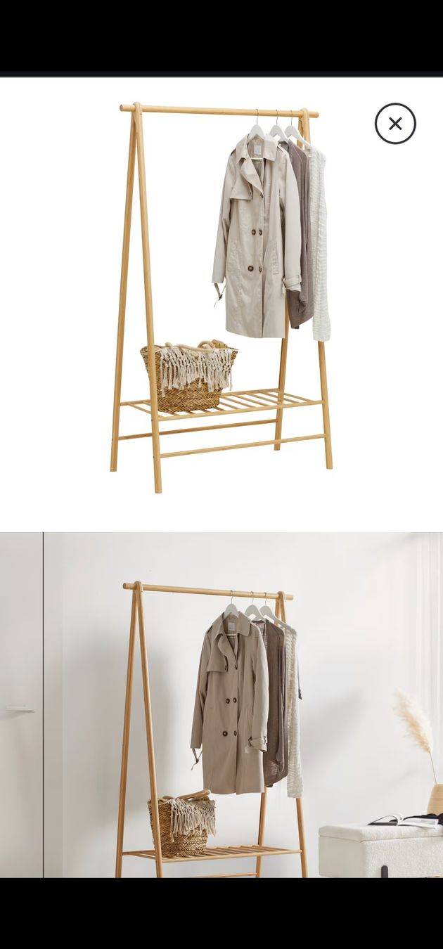 Ikea Garderobe: Kleiderständer Bambus – Gebraucht aus Suberg von nat_qvg5 2
