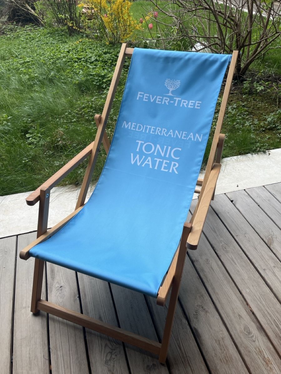 Poltrone: Fever-Tree Tonic Deckchair, Limited Edition! – Nuovo e nell'imballaggio originale da Basel venduto da Rohan_007
