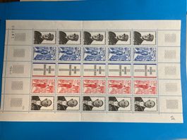 Feuillet ** Anniversaire De Gaulle 1971