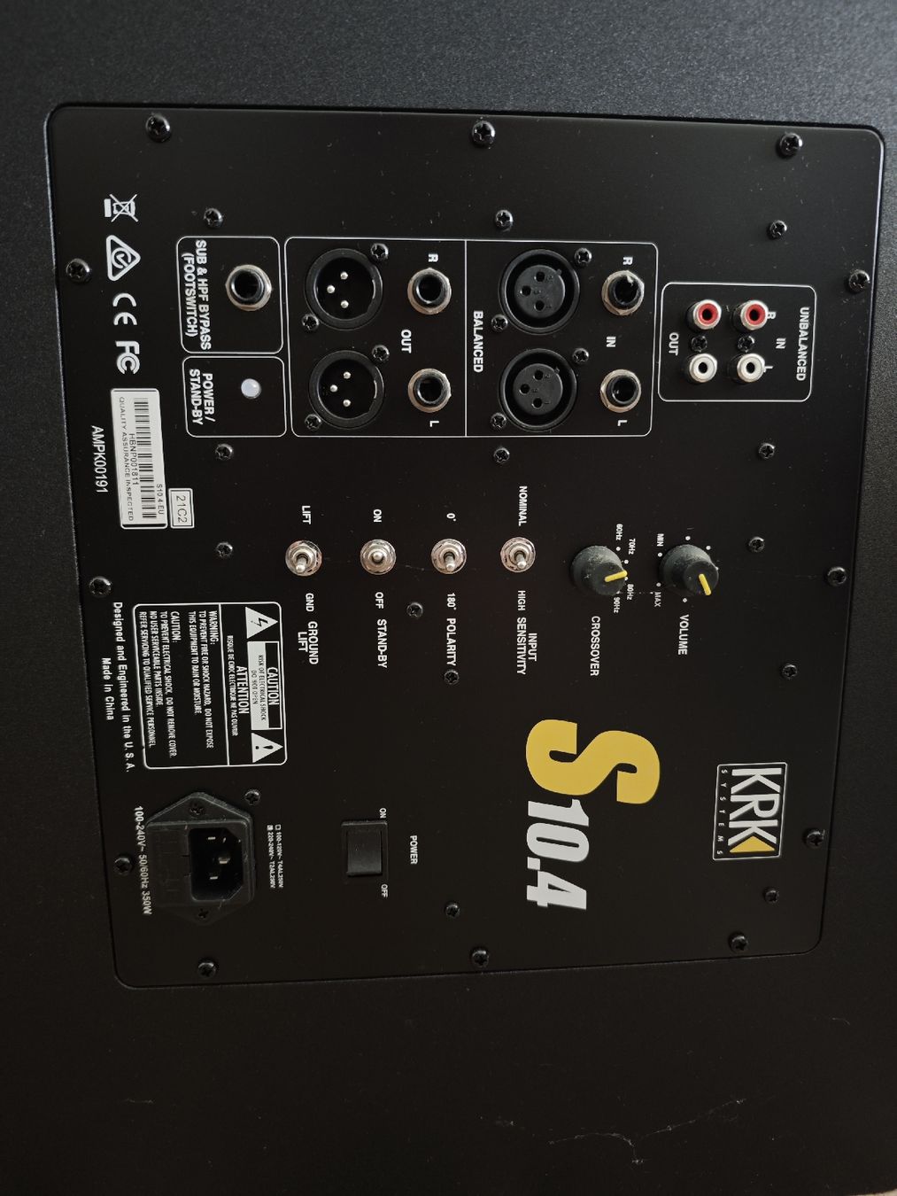KRK Casse acustiche: KRK 10zoll Subwoofer Gen. 4 – Nuovo (secondo la descrizione) da Oberrohrdorf venduto da reb_9hl7 1