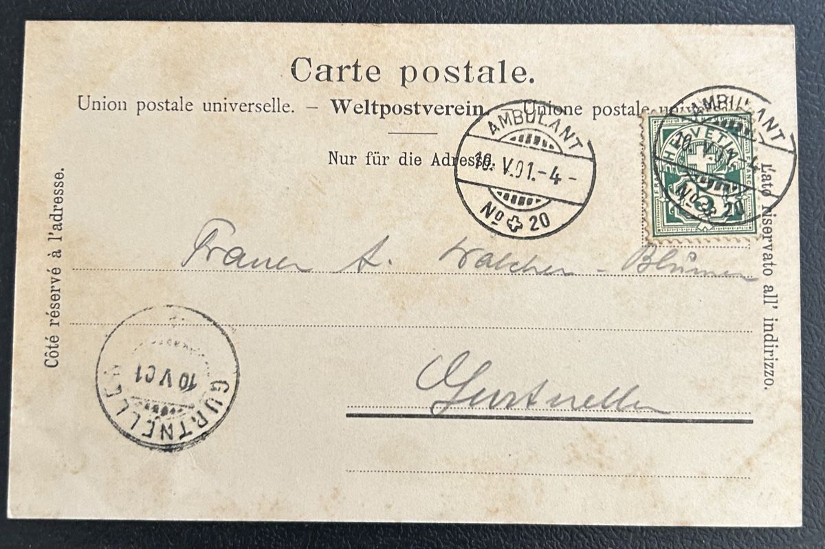 Ansichtskarten: SK Airolo 1901 – Gebraucht aus Horw von Tellbub 1