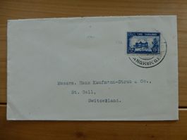 Thailand Brief nach St. Gallen ca. 1940