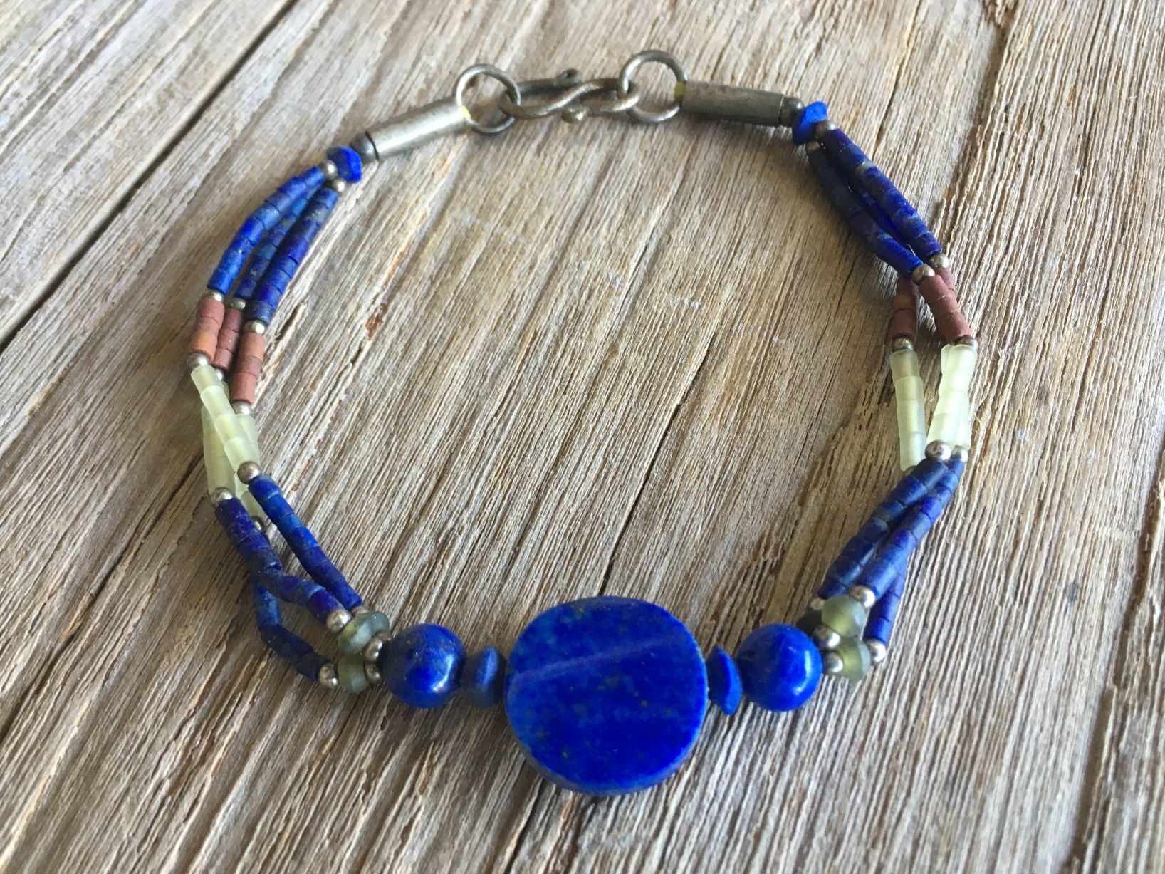 Armbänder & -reifen: ARMBAND / ARMKETTE  LAPISLAZULI  LÄNGE 21cm – Neu und originalverpackt aus Aesch ZH von LiquidAktion 2