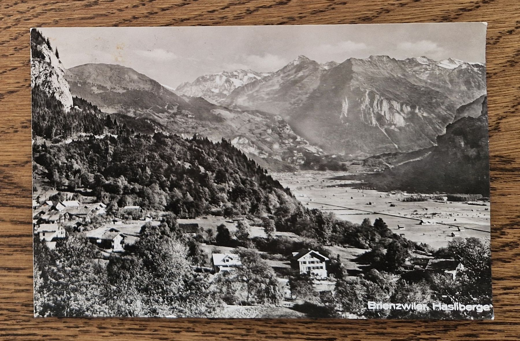 Ansichtskarten: Brienzwiler, Hasliberge 1947 – Gebraucht aus Ebikon von Donar50