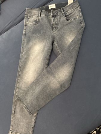 Jeans Angels Ornella Coin grau Grösse 40 guter Zustand