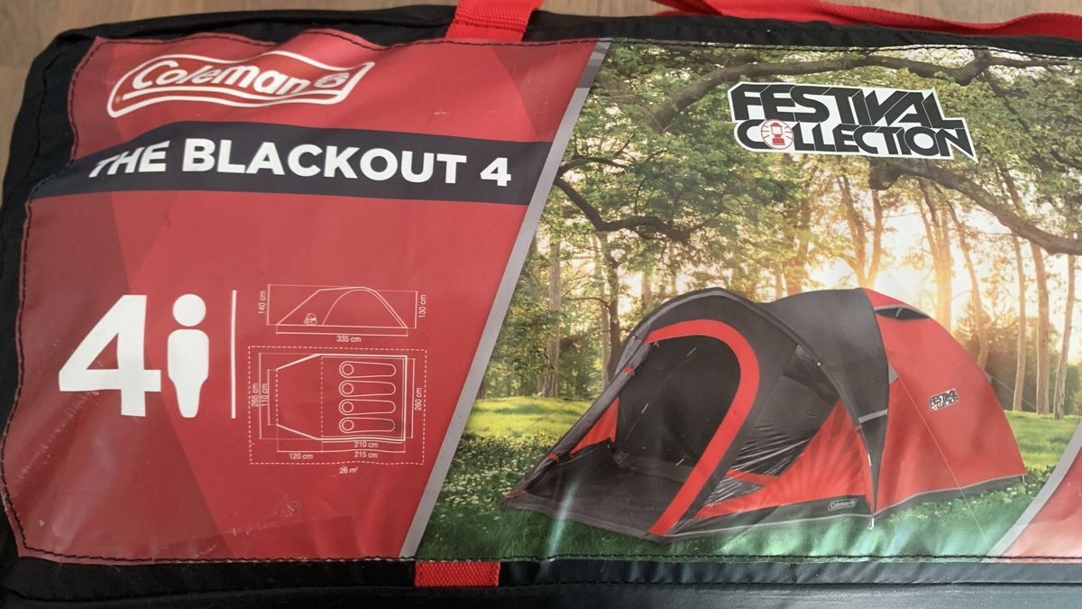 Coleman Tende : Coleman The Blackout 4 Zelt – Usato da Richterswil venduto da hei_28tm 3