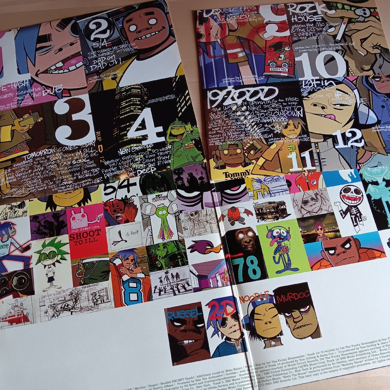 Vinyles: Gorillaz Vinyl LP 2001 – D'occasion à Chur par chr_b2cn 3