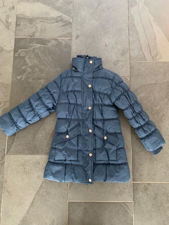 Schöne blaue Mädchen Winterjacke dopo dopo, Grösse: 104
