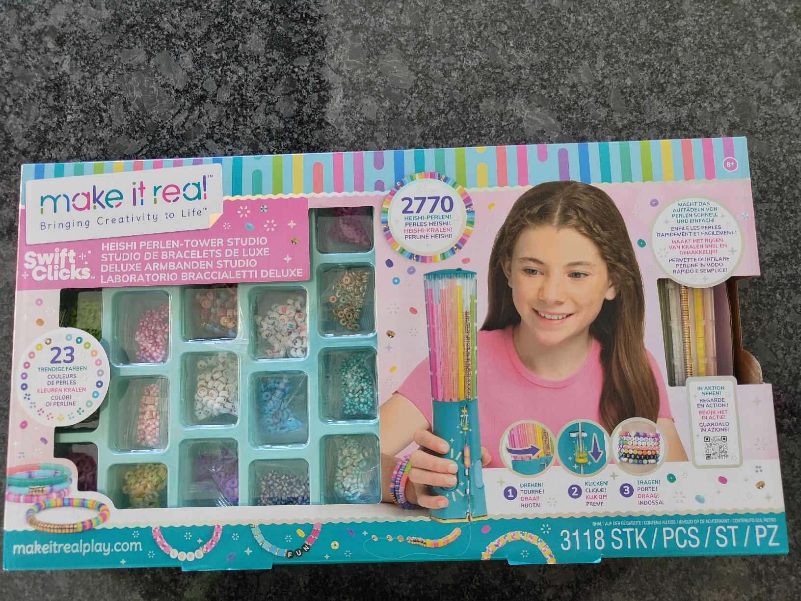 Kit bricolage: Make It Real Heishi Perlen Tower Studio neu 3118 Stk – Nuovo e nell'imballaggio originale da Rümlingen venduto da Egge4